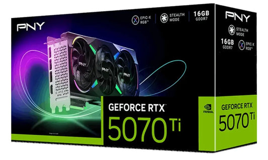 PNY - GeForce RTX 5070 Ti 16 Go ARGB OC