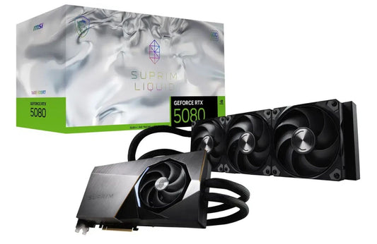 MSI - NVIDIA GeForce RTX 5080 16G SUPRIM LIQUIDE SOC